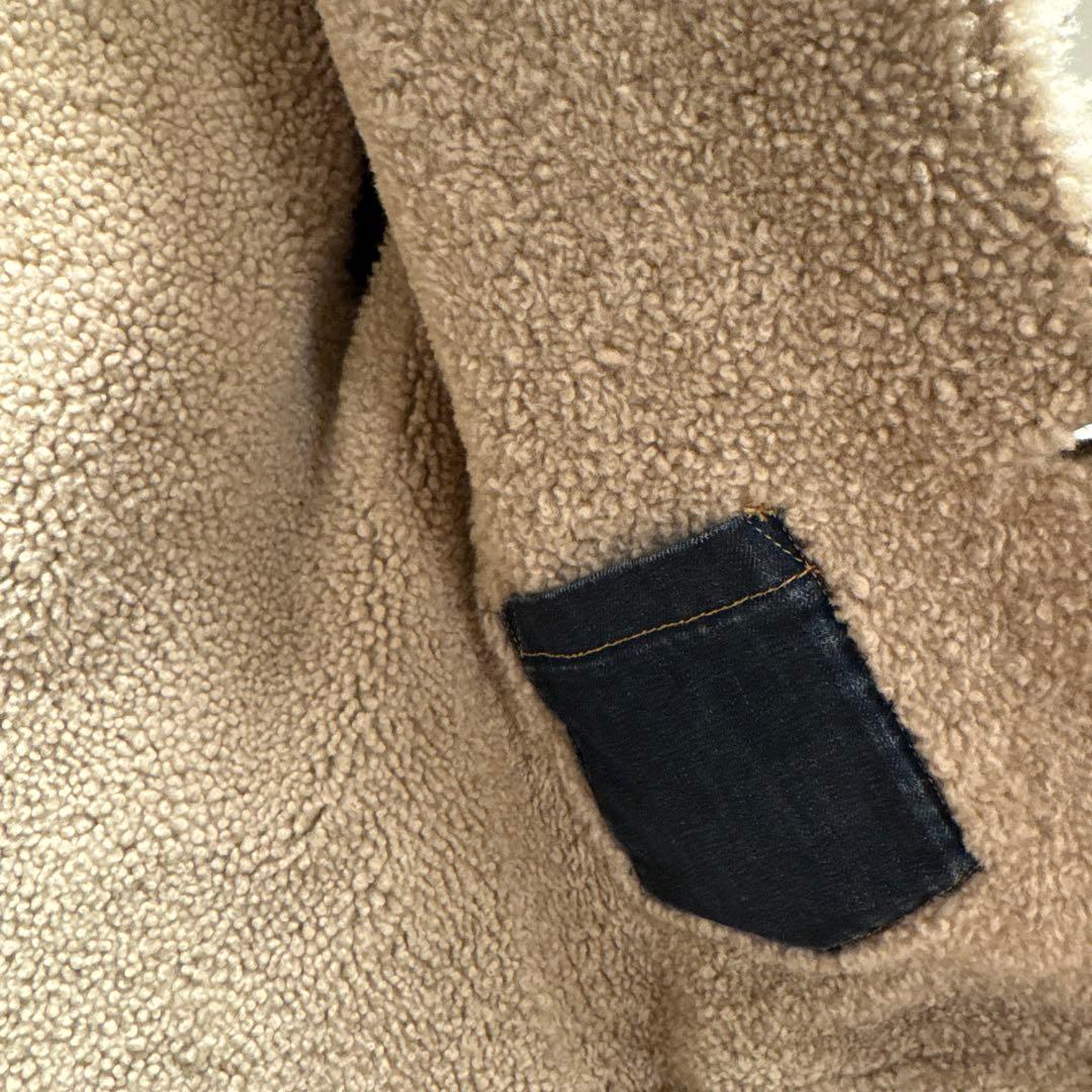 DOLCE & GABBANA デニム シェルパ襟 ジャケット M 正規品