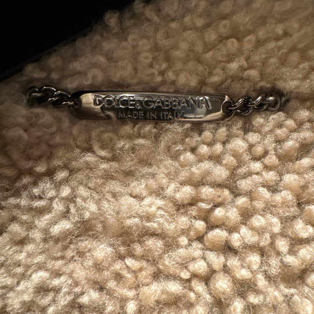 DOLCE & GABBANA デニム シェルパ襟 ジャケット M 正規品