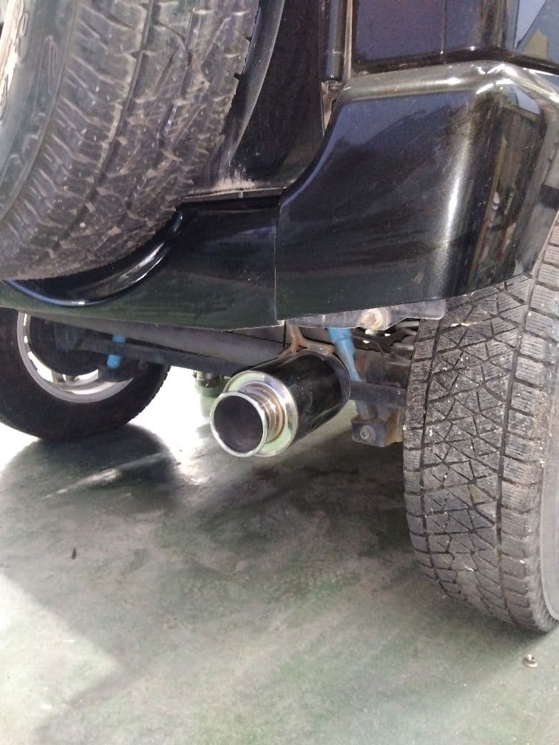 HKSマフラー　パジェロミニ　H58A