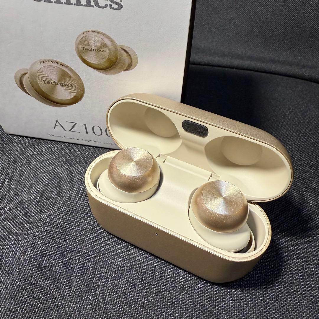 Technics EAH-AZ100 ワイヤレスイヤホン シャンパンゴールド
