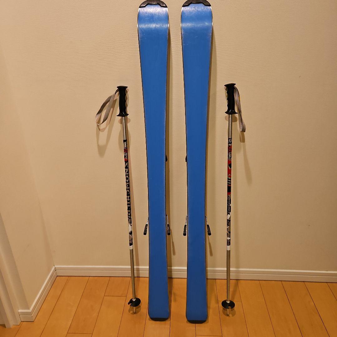 スノーカービング スキー板120 、 ポール90、セット 販売