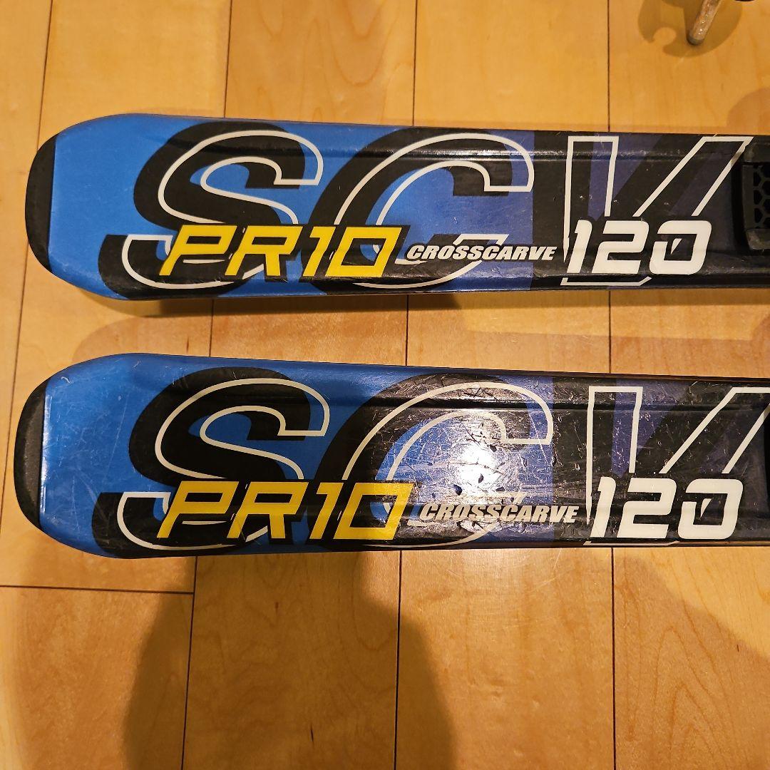 スノーカービング スキー板120 、 ポール90、セット 販売