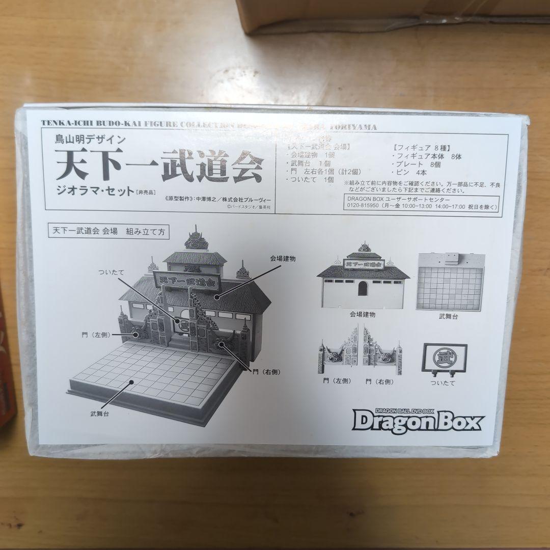 ドラゴンボールDVD『DRAGON BOX』 非売品ジオラマセット付き