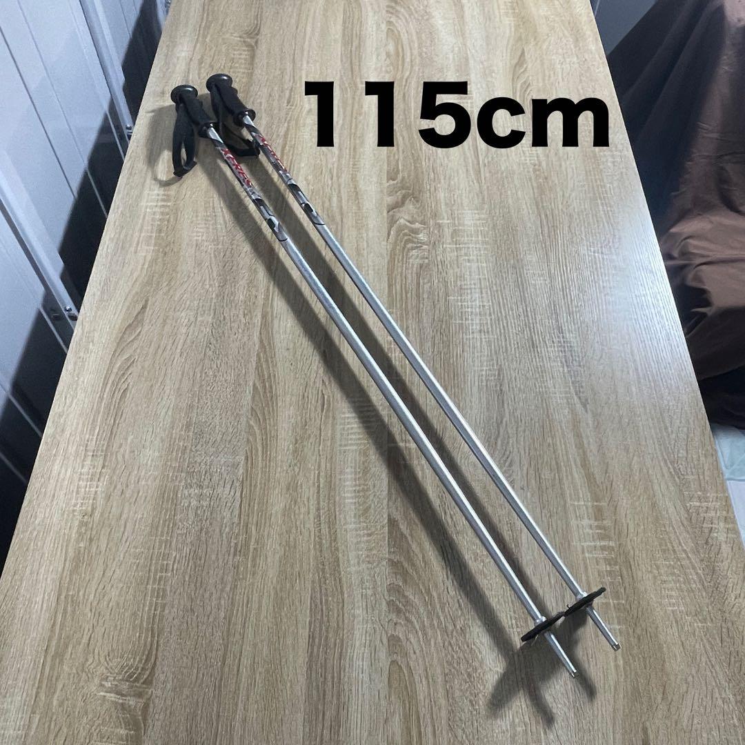 SALOMON160cm 25/25.5cmストック115cm スキーフルセット