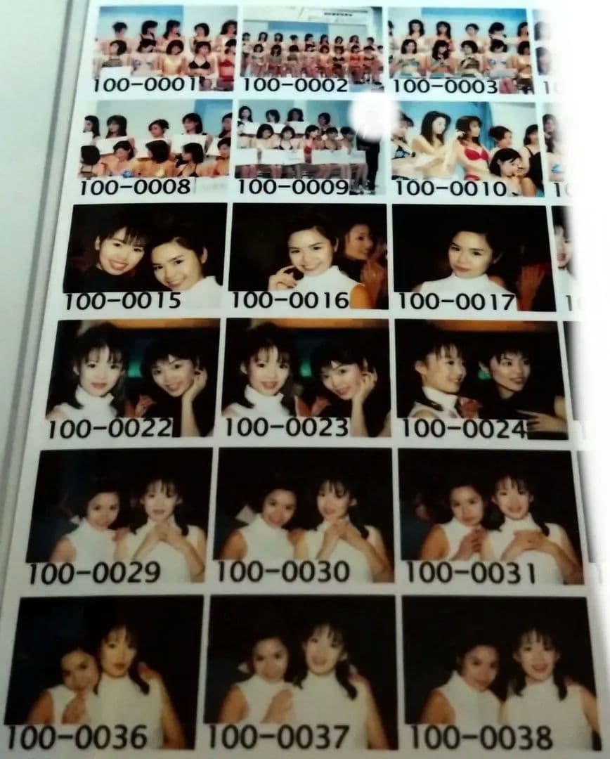 レースクイーン　写真　はがきサイズ　38枚　榎木らん　ほか　1999年