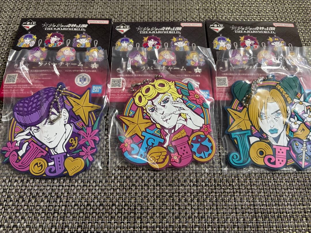 ジョジョワールド　一番くじ　A賞、B賞、C賞、D賞、E賞、F賞　おまけ（未開封）