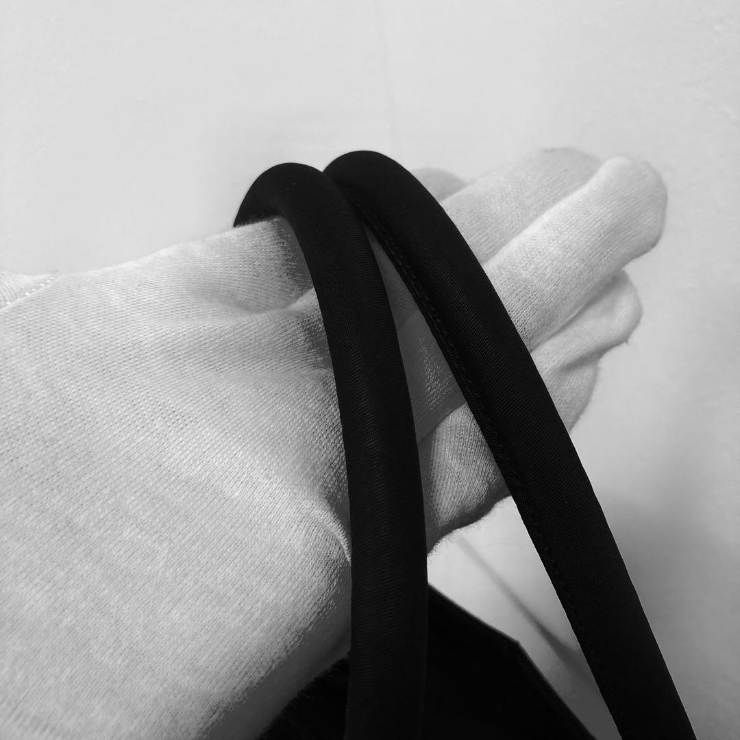 良品　PRADA プラダ　トートバッグ　ナイロン　ショルダーバッグ　黒　ブラック