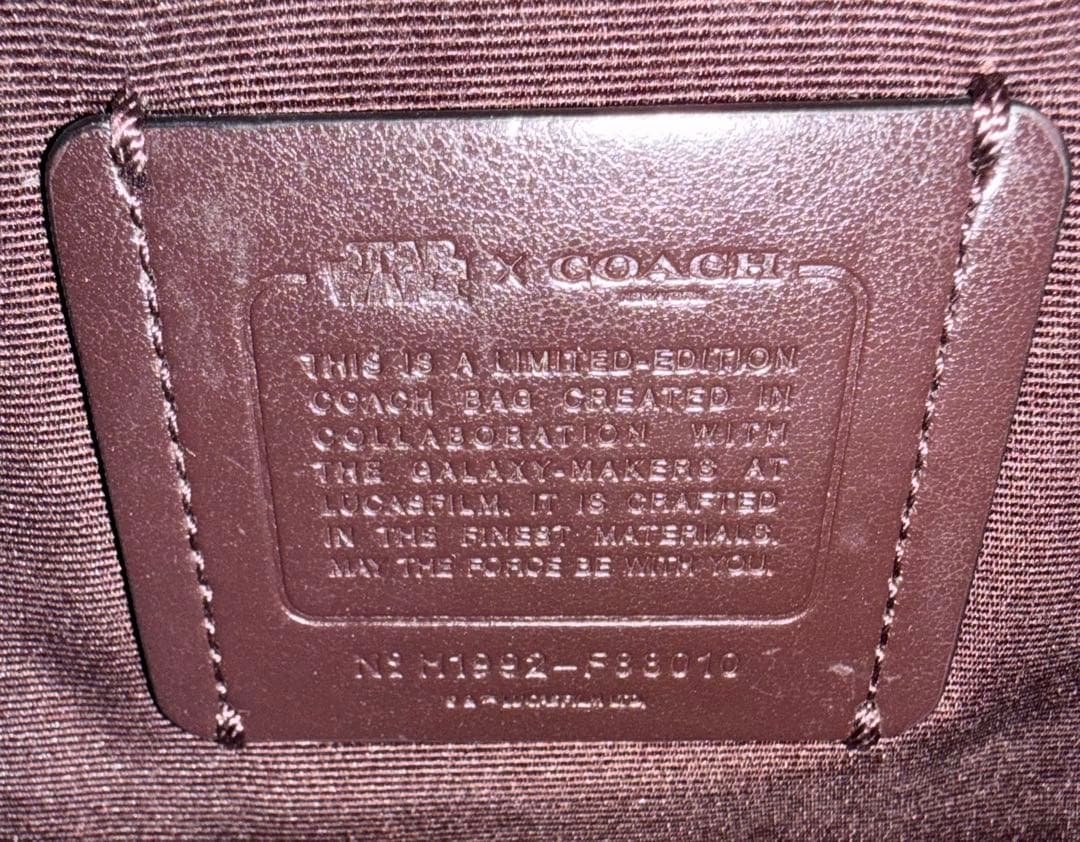 COACH スター・ウォーズ　コラボ ショルダーバッグ　未使用品