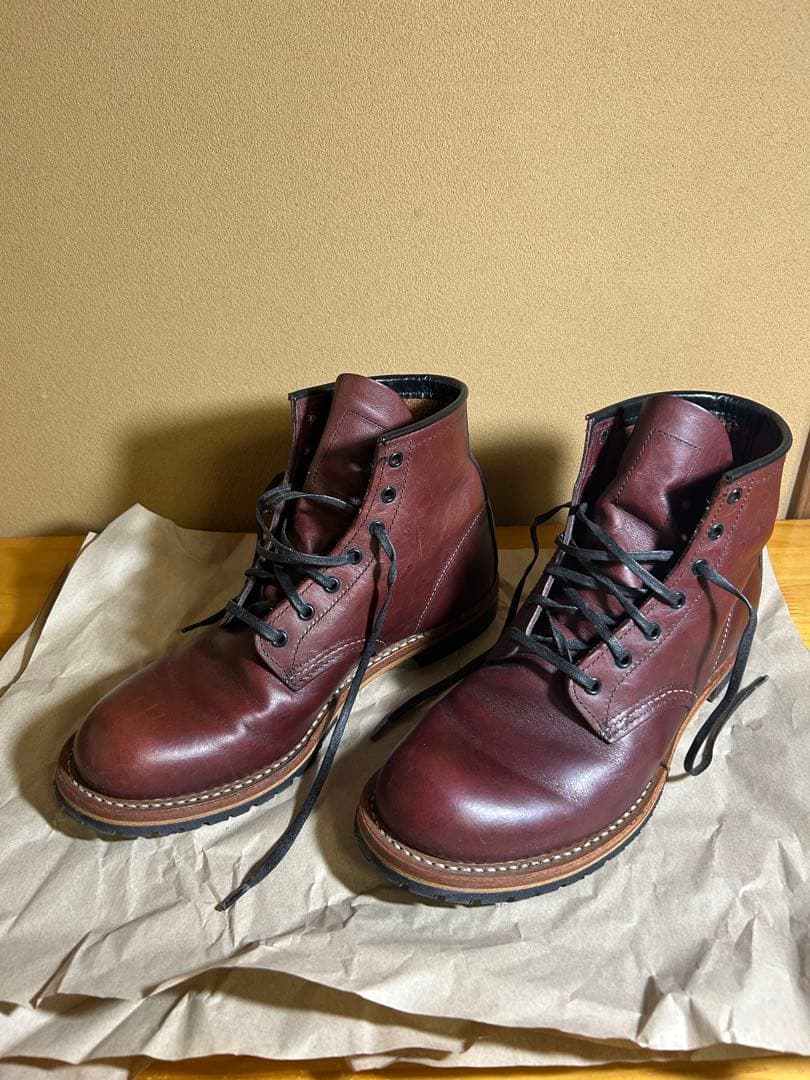 RED WING 9011 ベックマン ブラックチェリーフェザーストーン26.5