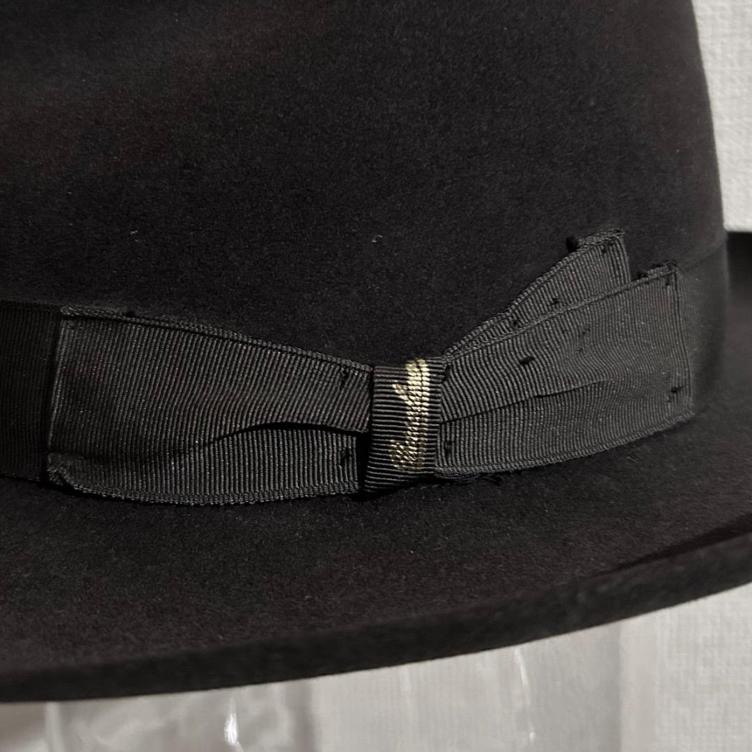 【美品】ボルサリーノ Borsalino ハット ステットソン ジョニー・デップ