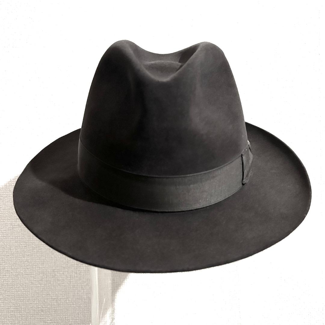 【美品】ボルサリーノ Borsalino ハット ステットソン ジョニー・デップ