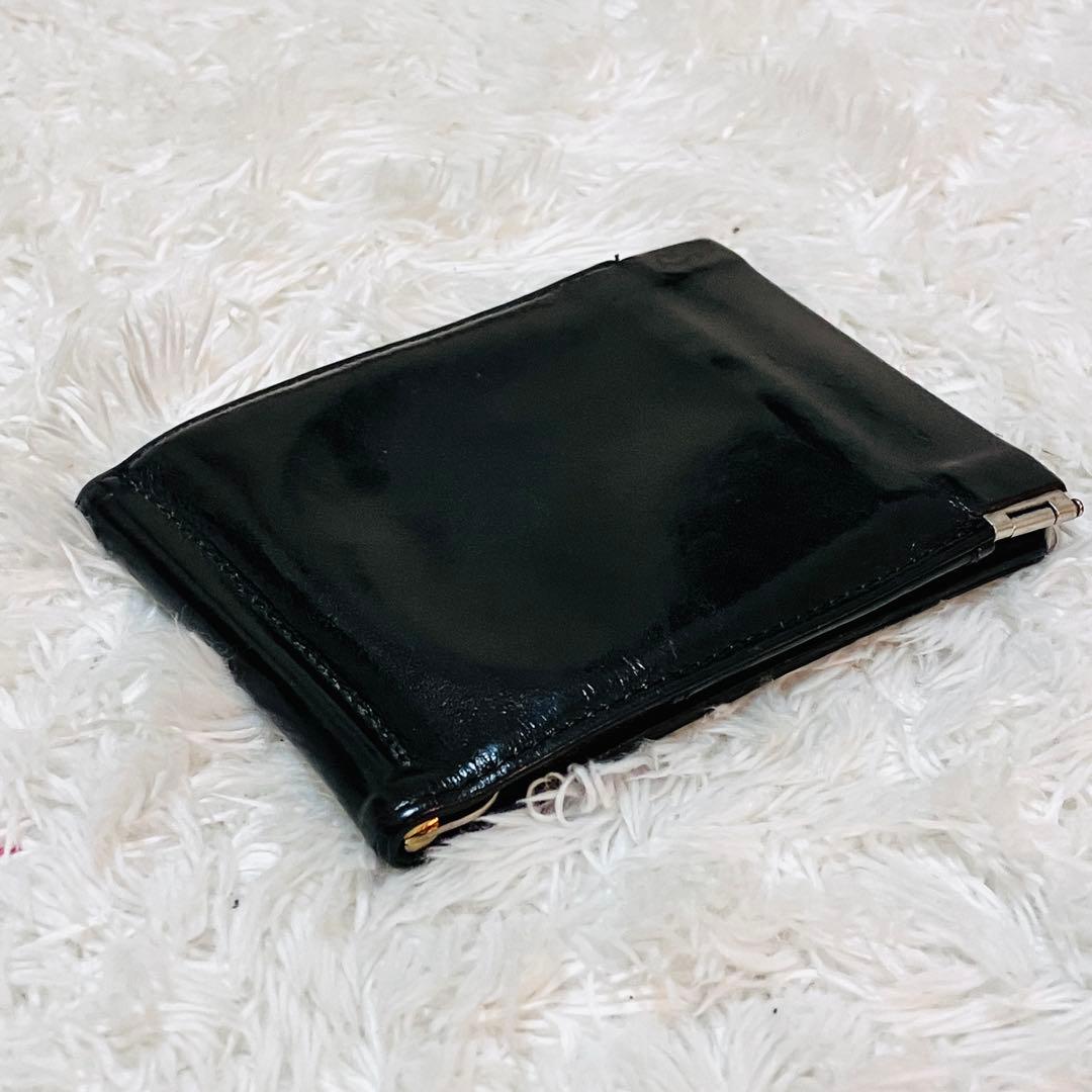 meanwhile コードバン マネークリップ 財布 ブラック 黒