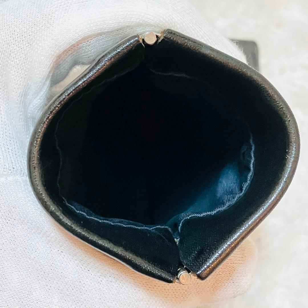 meanwhile コードバン マネークリップ 財布 ブラック 黒