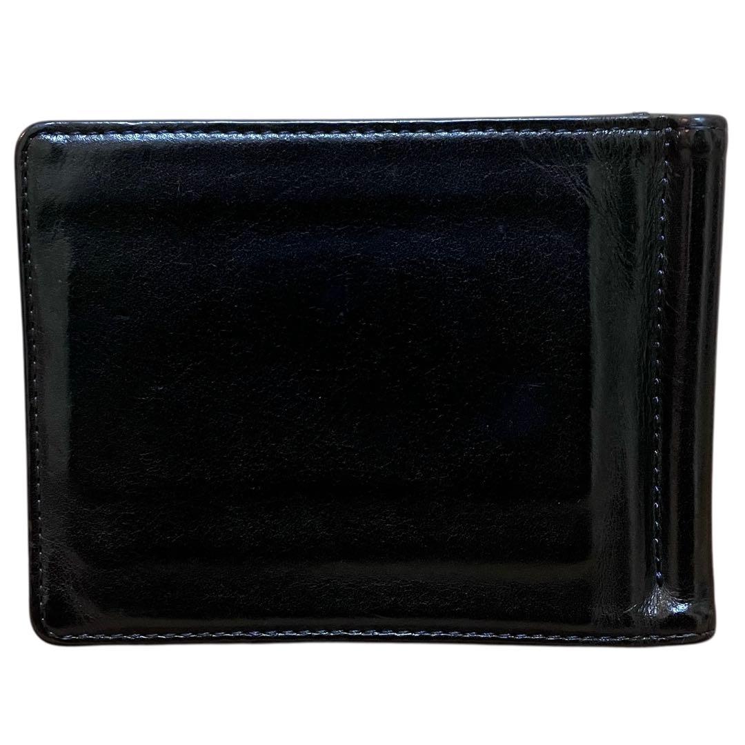 meanwhile コードバン マネークリップ 財布 ブラック 黒