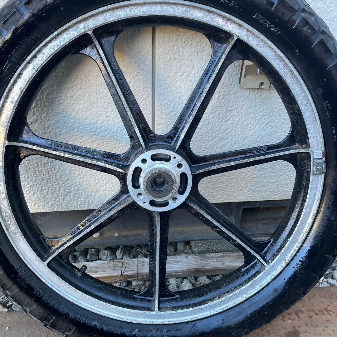 だ*ん様 KZ650 Z650 フロント　ホイール ローターセット