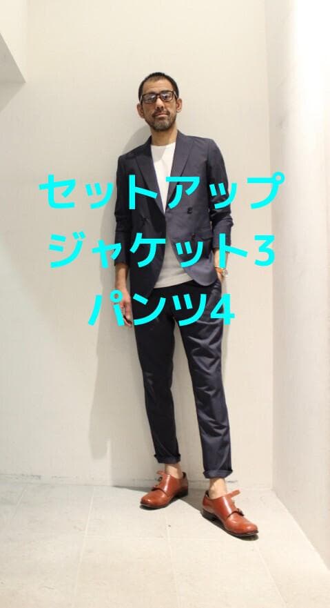 ジュンハシモトEASY DOUBLEジャケット＆パンツ