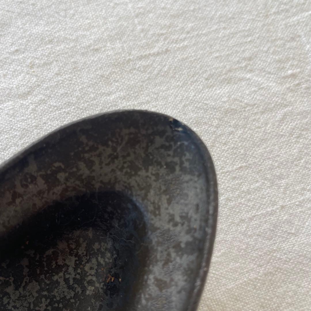 安福由美子さん 黒錆 器4個セット