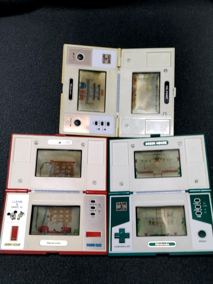 ゲーム&ウォッチ任天堂マルチスクリーン３台セット