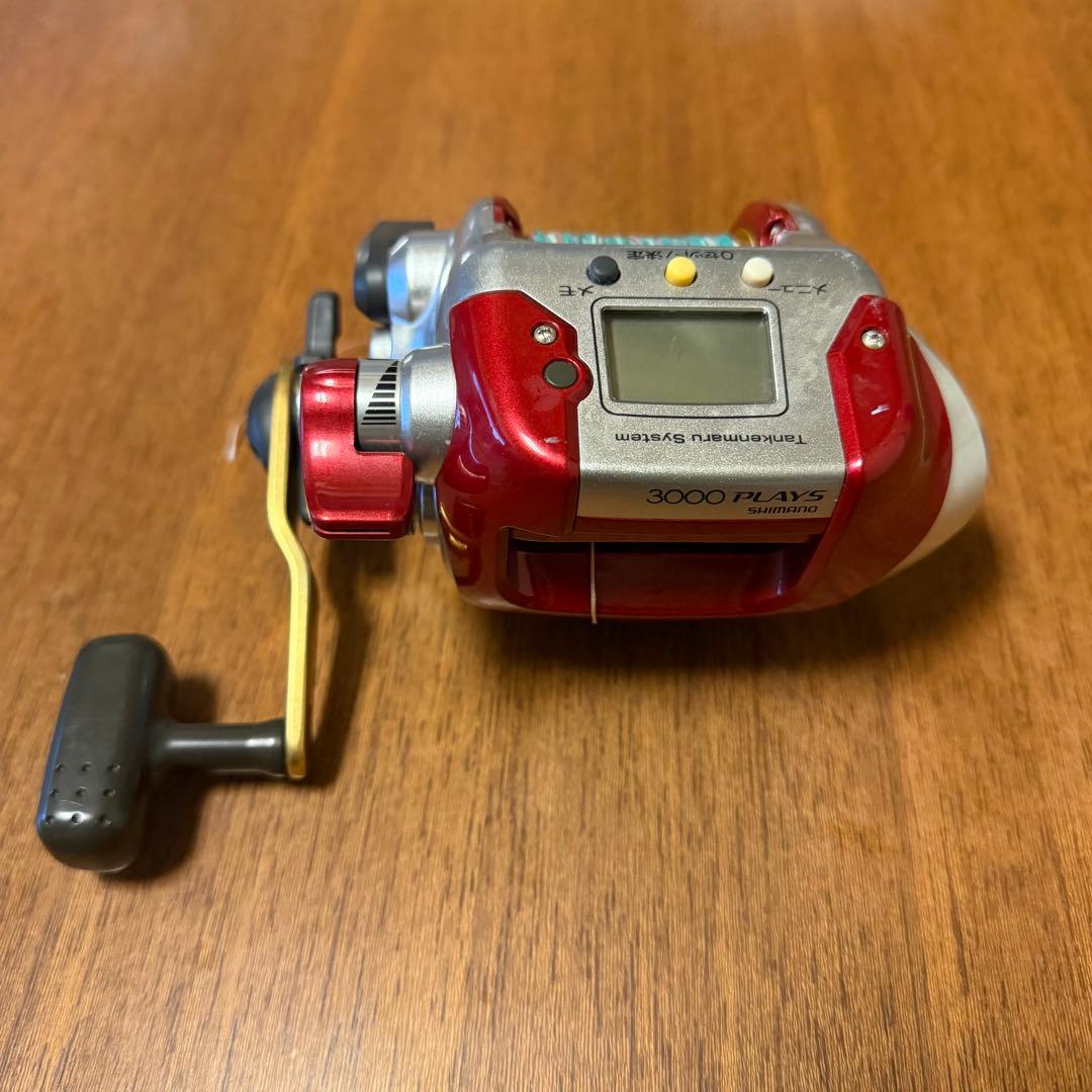【難あり】 シマノ プレイズ 3000 電動リール コード付き