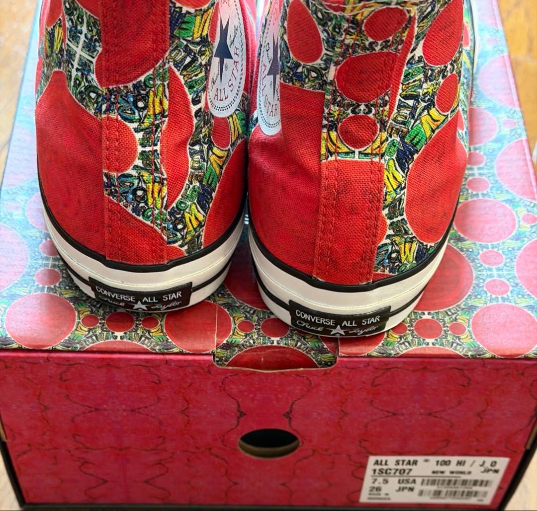 香取慎吾 × ヤンチェオンテンバール コンバース(26cm)