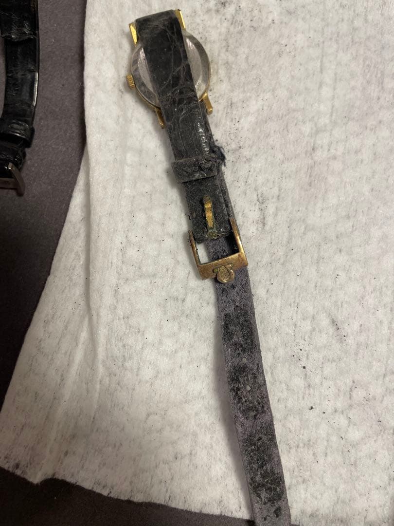 オメガ　OMEGA レディース　Qz 変えベルト付き