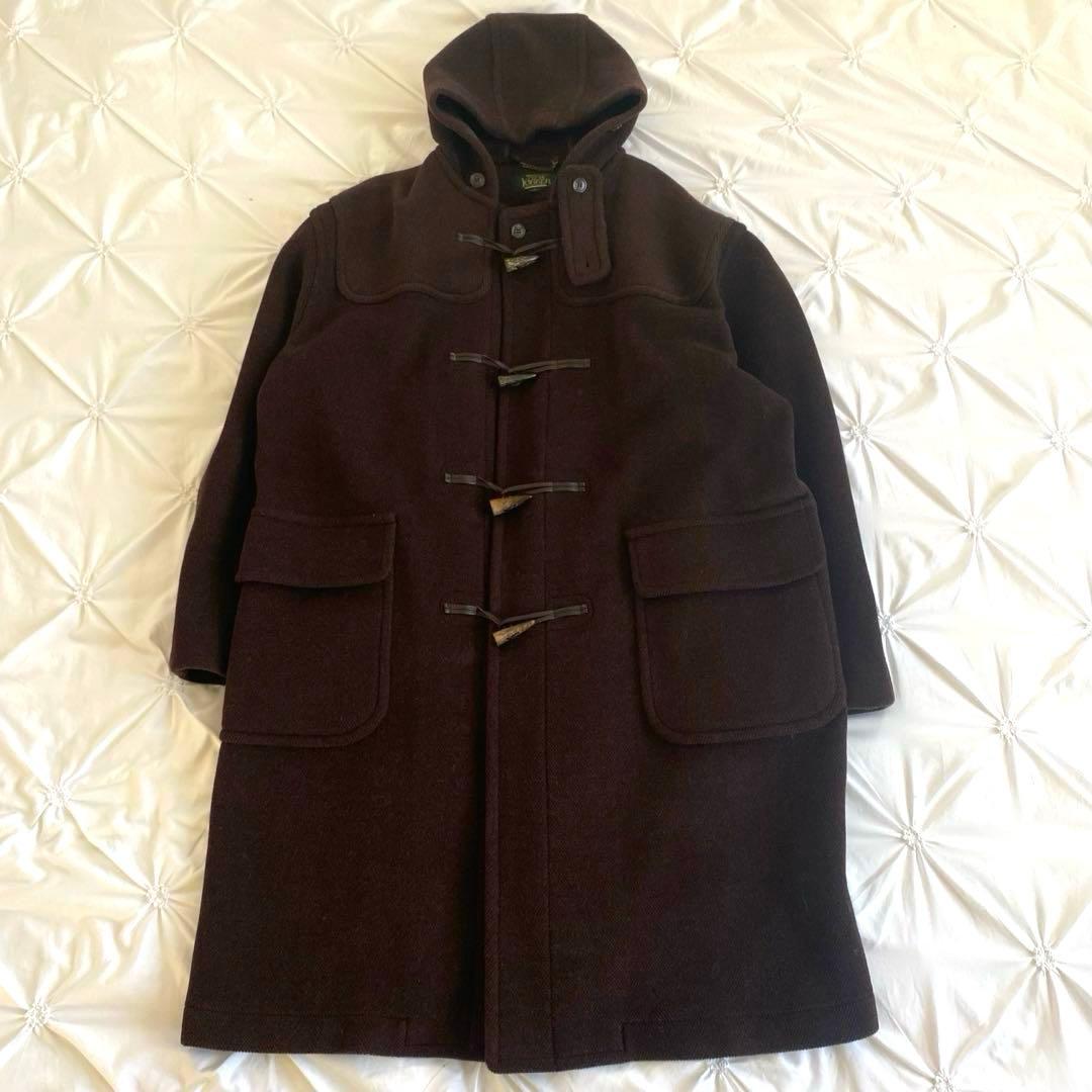 r*3様 高級✨newyorkerヘリンボーン ダッフルコート2XL 大きいサイ