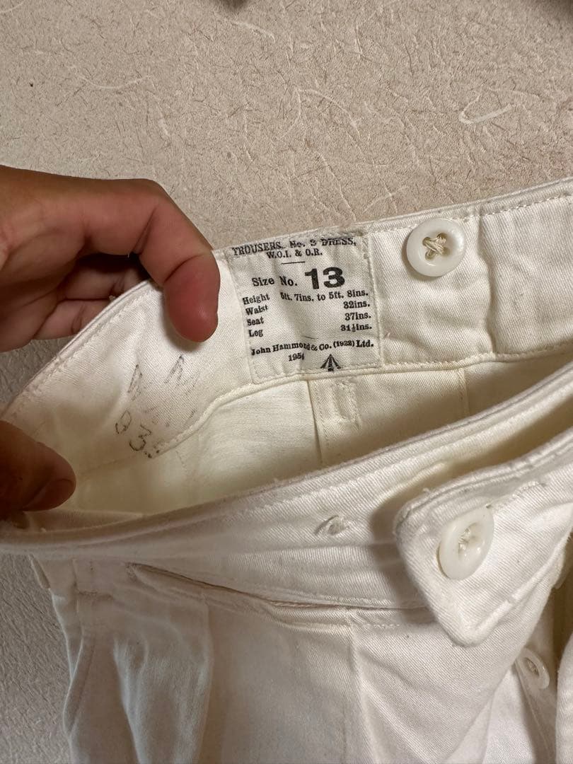イギリス軍　no3 セレモニーパンツ