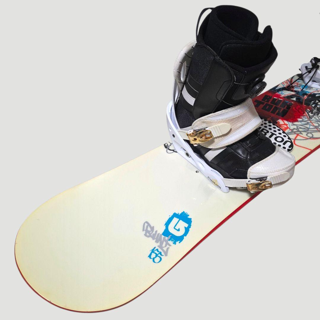 スノーボード BURTON BLUNT 155cm CUSTOM M ブーツ付き