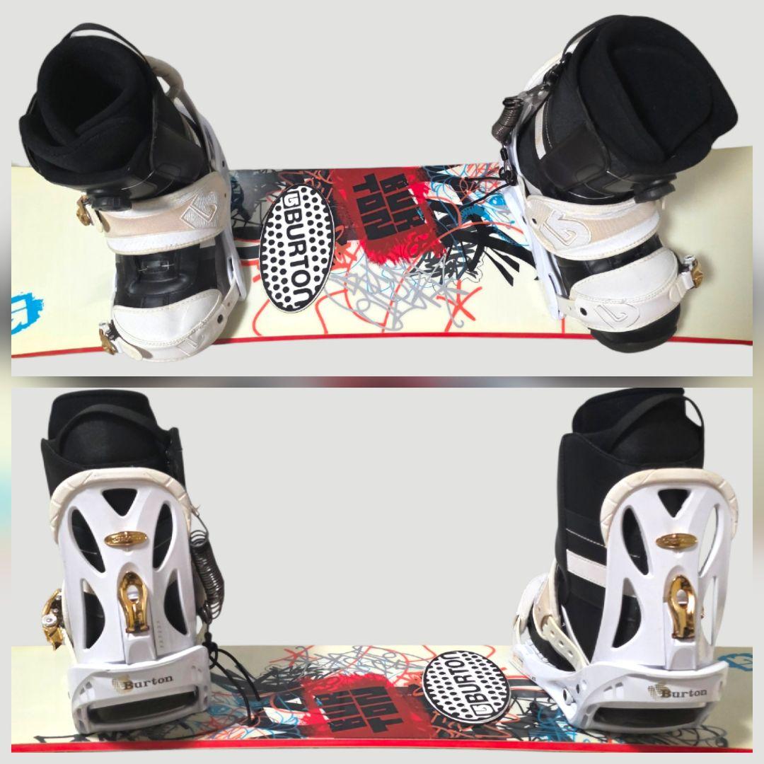 スノーボード BURTON BLUNT 155cm CUSTOM M ブーツ付き