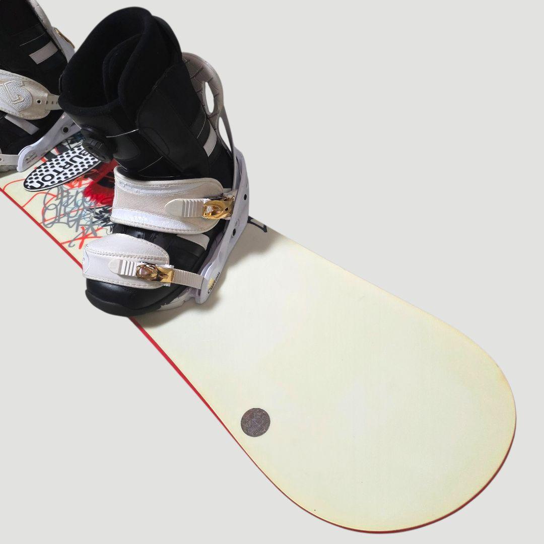 スノーボード BURTON BLUNT 155cm CUSTOM M ブーツ付き