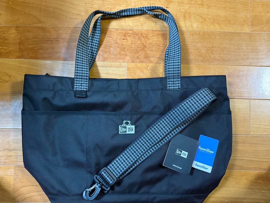 【美品】familiar &ニューエラ　コラボバック