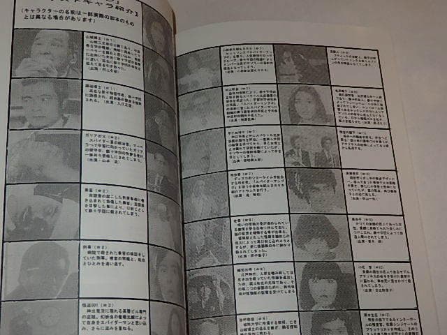 ★資料本　スパイダーマン　藤堂新二/三浦リカ/賀川雪絵さん/マーベル/東映