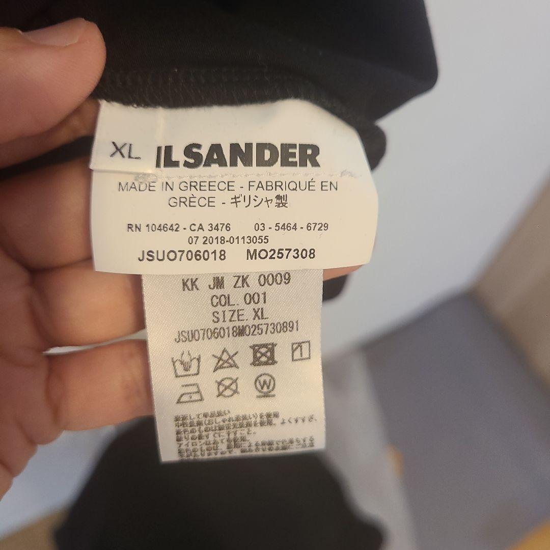 JIL SANDER ブラック ポロシャツ