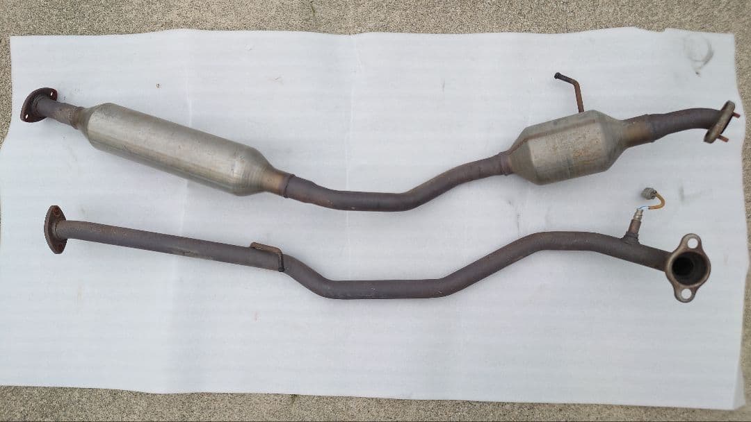 ダイハツ ソニカ L405S 純正オプション　マフラー(フロント側)