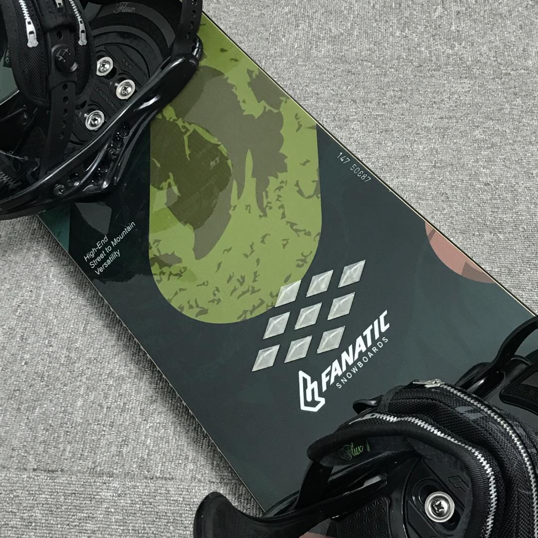 12万セット■WAX済■FANATIC FTC FLUX ボード ビンディング