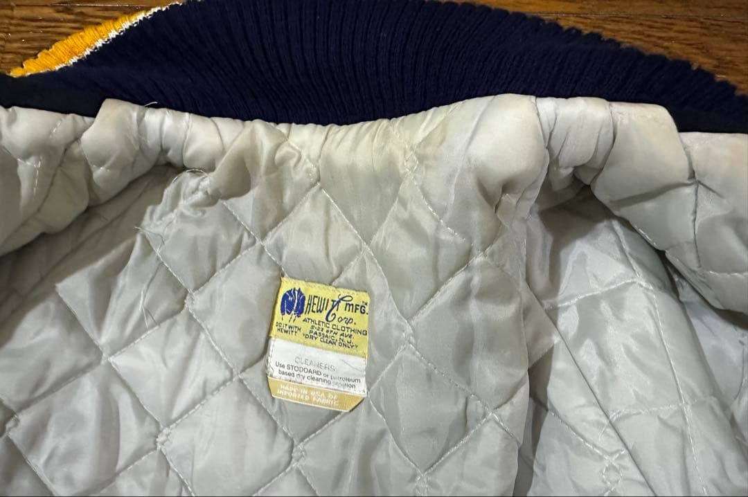 し*こ様 hewitt mfg　バックドロップ　スタジャン　XL