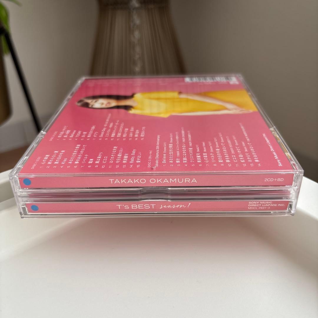岡村孝子「T's BEST season 1」〈初回生産限定盤（2CD+BD）〉