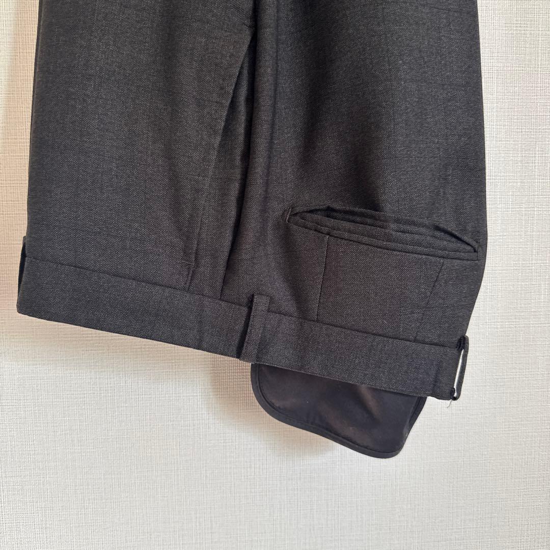 【極美品】麻布テーラー 3ピーススーツ ブラウン 180cm/70kg前後の方