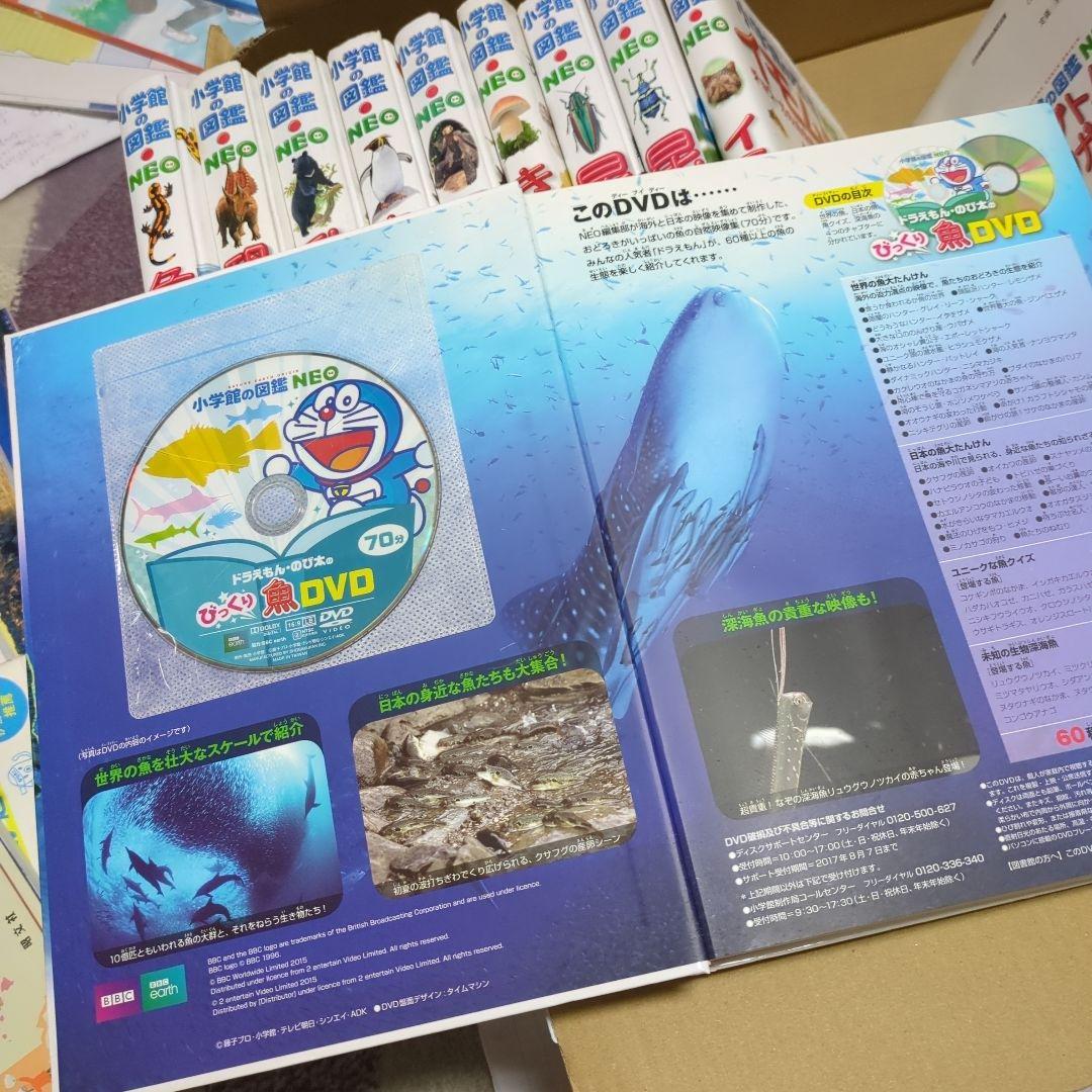 小学舘の図鑑NEO 1３冊セット　DVD付き