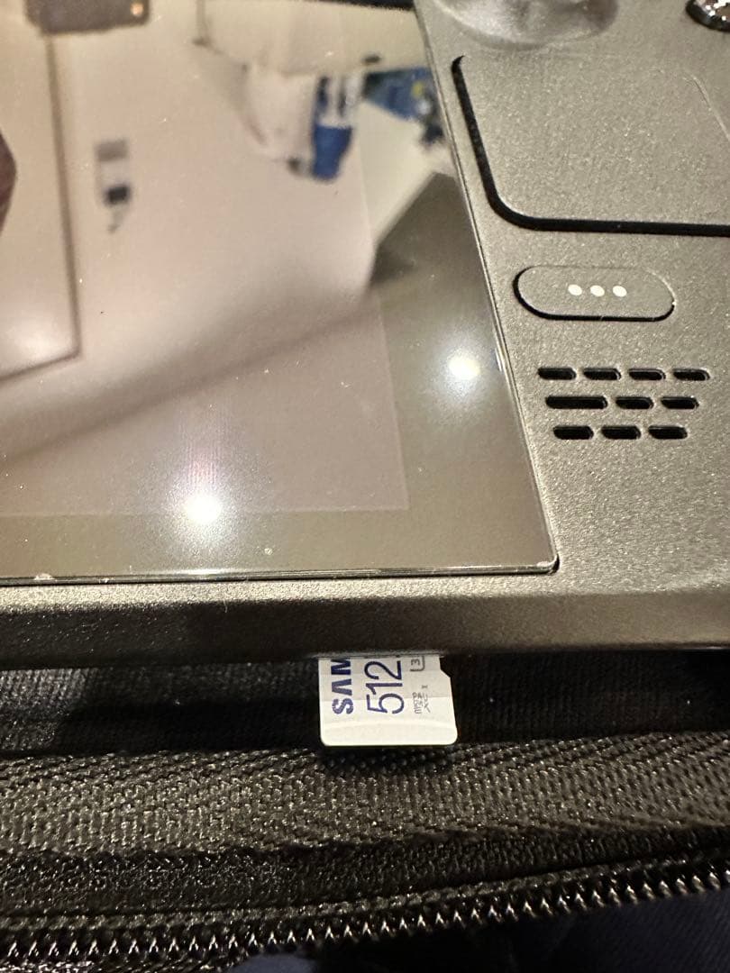 Steam Deck 64GB LCD+保護ケース2種+microSD512