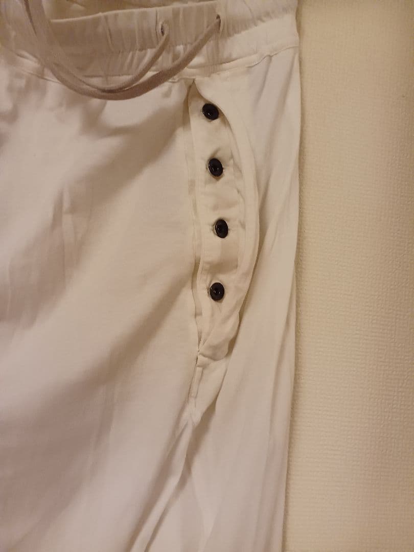 Rick Owens DRKSHDW プリズナー パンツ白サルエル　リック