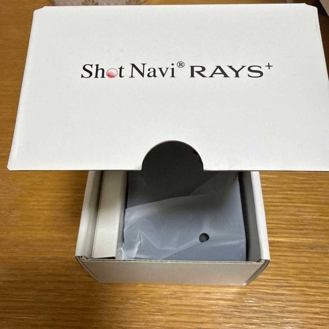 【新品未使用】Shot Navi RAYS+ゴルフレーザー距離測定器（白）