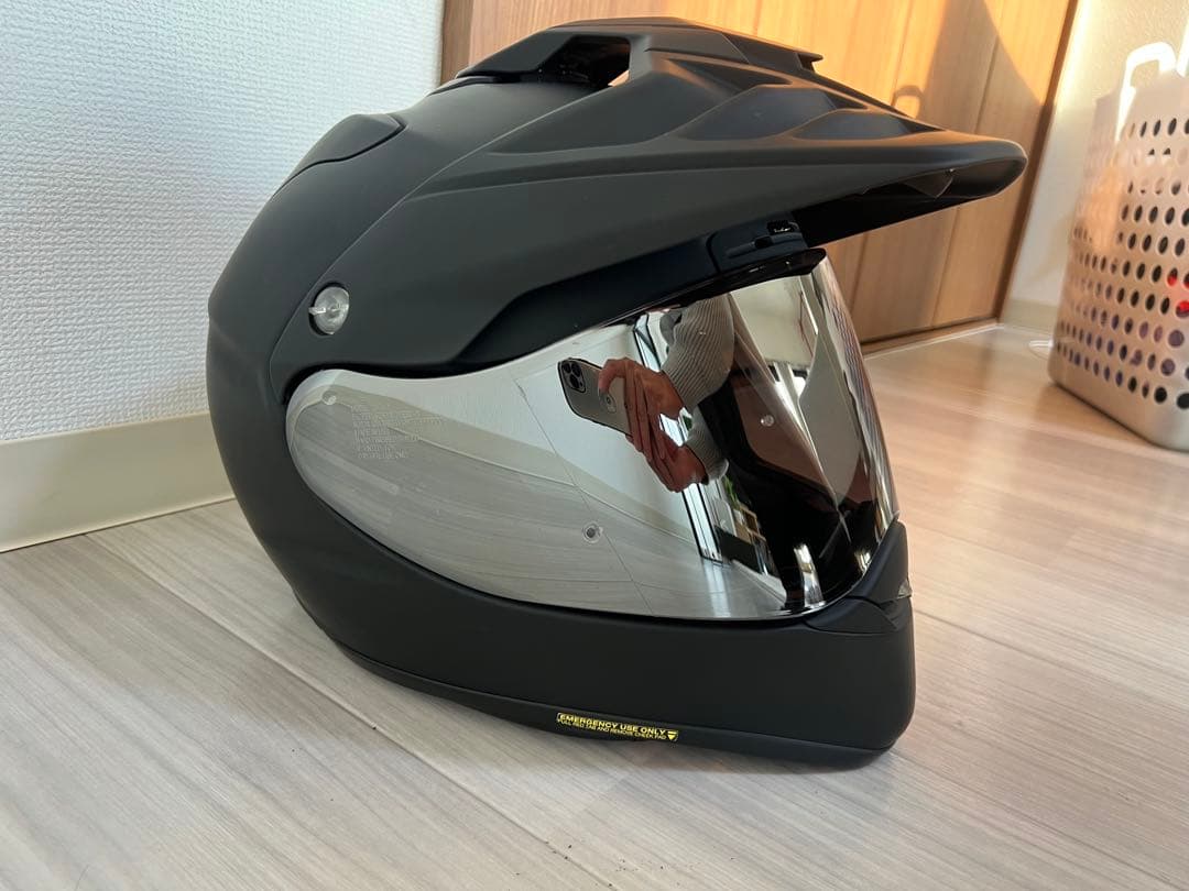 SHOEIフルフェイスヘルメット ADV マットブラック　L 59cm