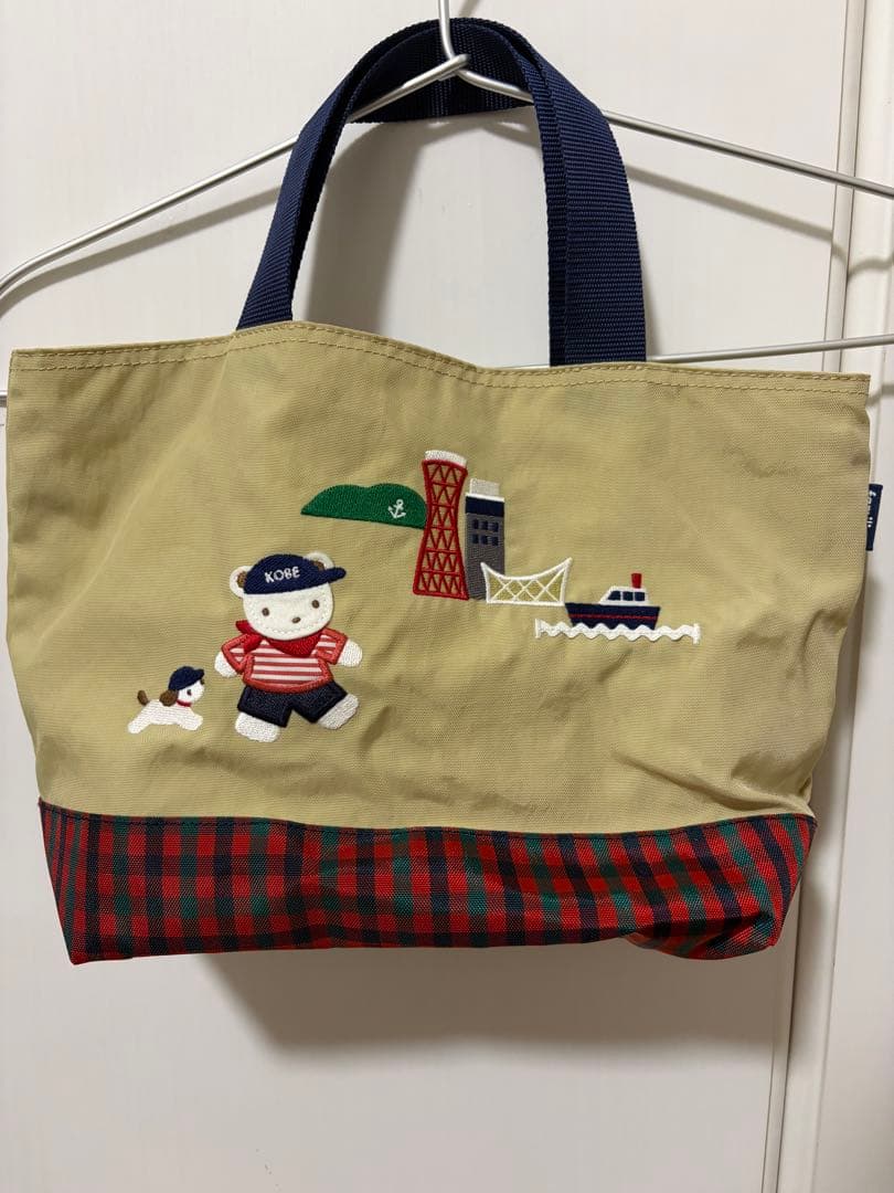 familiar 神戸限定　ビームスコラボトートバッグ