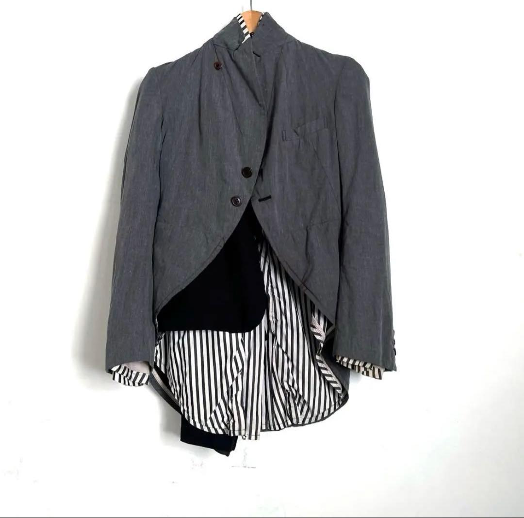 commedesgarcons 2011ss多重人格レイヤードジャケット