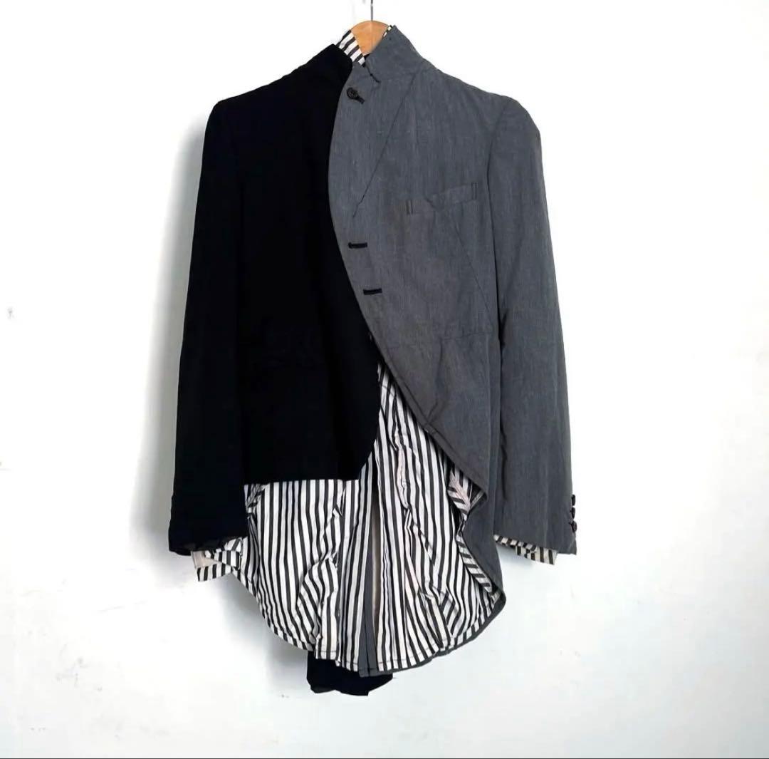 commedesgarcons 2011ss多重人格レイヤードジャケット