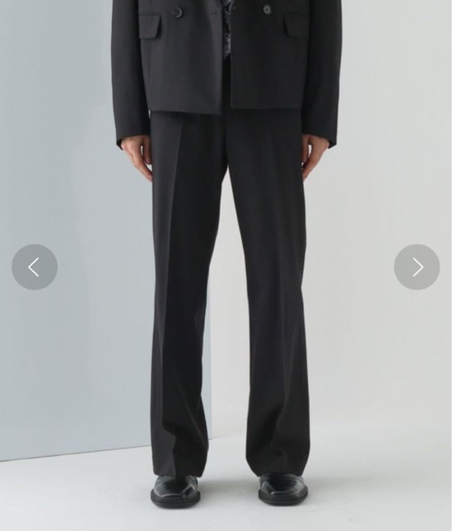 HARE 美品ショートダブルジャケット＆ストレートトラウザー セットアップ