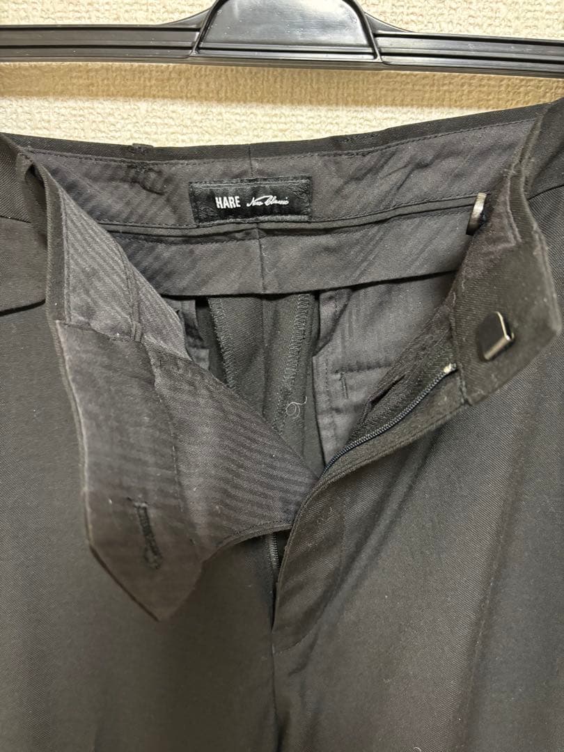 HARE 美品ショートダブルジャケット＆ストレートトラウザー セットアップ