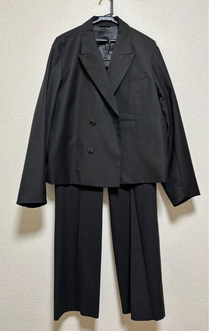 HARE 美品ショートダブルジャケット＆ストレートトラウザー セットアップ