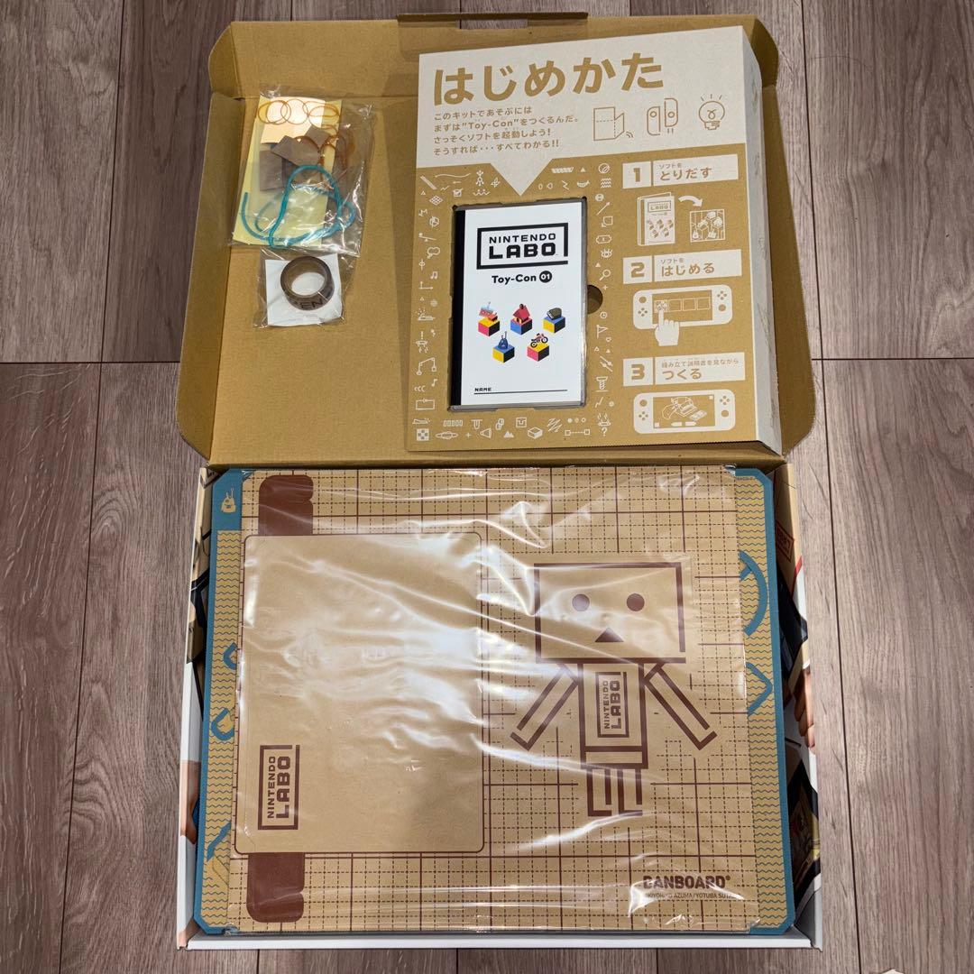 ✨未組立 訳有　Nintendo Labo Toy-Con 01 & 04 2点